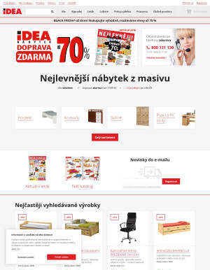 aktuální leták IDEA nábytek 22.11.2022-28.11.2022
