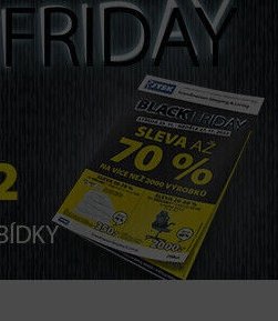 Black Friday leták