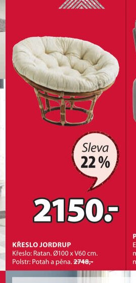 Křeslo JORDRUP