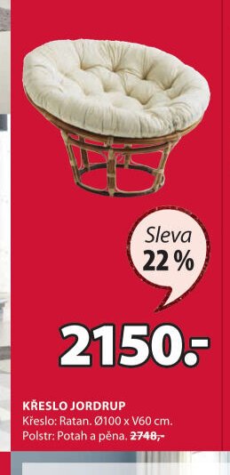 Křeslo JORDRUP