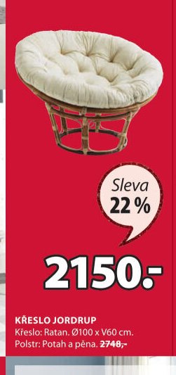 Křeslo JORDRUP