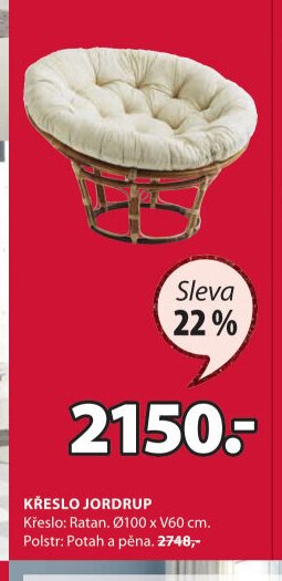 Křeslo JORDRUP