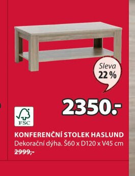 Konferenční stolek HASLUND