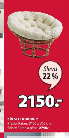 Křeslo JORDRUP