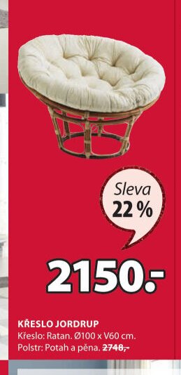 Křeslo JORDRUP