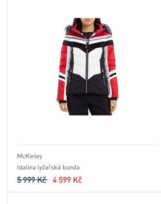 McKinley Idalina lyžařská bunda
