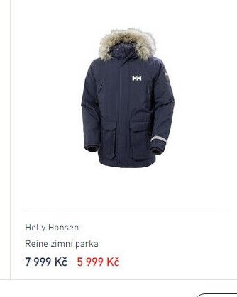 Helly Hansen Reine zimní parka