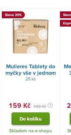 Mulieres Tablety do myčky vše v jednom