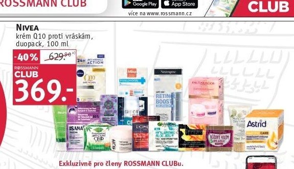 NIVEA krém Q10 proti vráskám, duopack, 100 ml