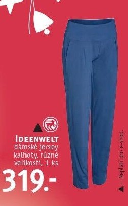 IDEENWELT dámské jersey kalhoty