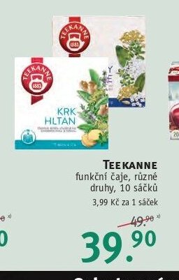 TEEKANNE funkční čaje