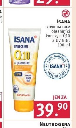 Isana krém na ruce - ROSSMANN drogerie aktualniletaky.eu