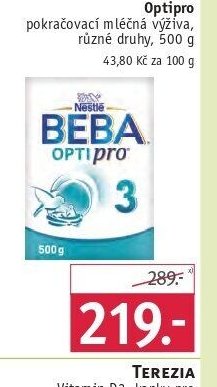 BEBA Optipro pokračovací mléčná výživa