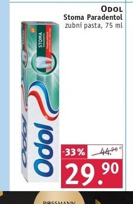 ODOL Stoma Paradentol zubní pasta, 75 ml