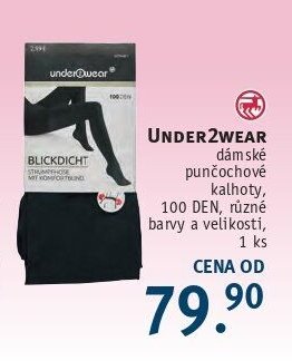 Under2wear dámské punčochové kalhoty