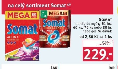 Somat tablety do myčky