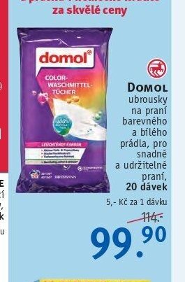 Domol ubrousky na praní