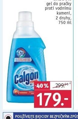 Calgon gel do pračky