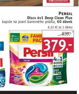 Persil Discs 4v1 Deep Clean Plus