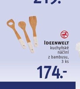 IDEENWELT kuchyňské náčiní z bambusu