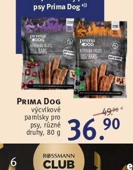 PRIMA DOG výcvikové pamlsky