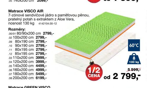 Matrace VISCO AIR