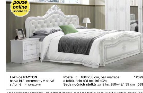 Ložnice PAYTON
