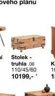 Stolek - truhla .06