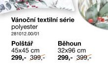 Vánoční textilní série