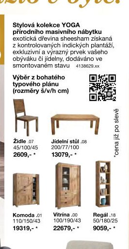 Stylová kolekce YOGA