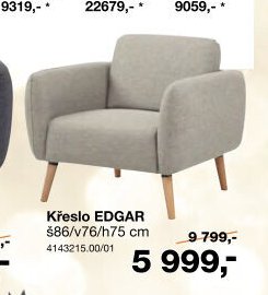 Křeslo EDGAR