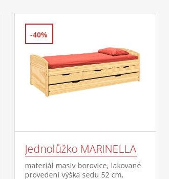 Jednolůžko MARINELLA