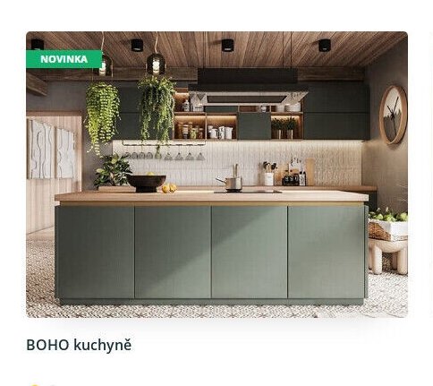 BOHO kuchyně