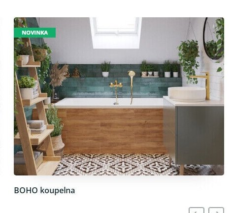 BOHO koupelna
