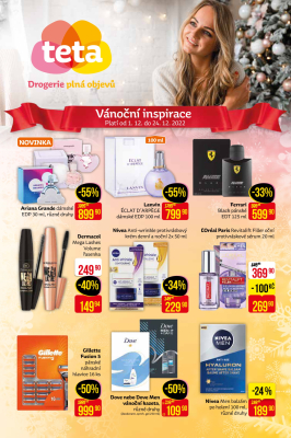 aktuální leták Teta drogerie 1.12.2022-24.12.2022