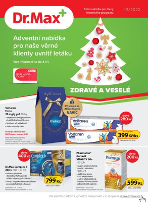 aktuální leták Dr. Max 1.12.2022-31.12.2022