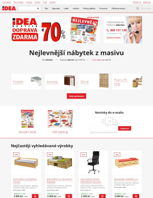 aktuální leták IDEA nábytek 6.12.2022-12.12.2022