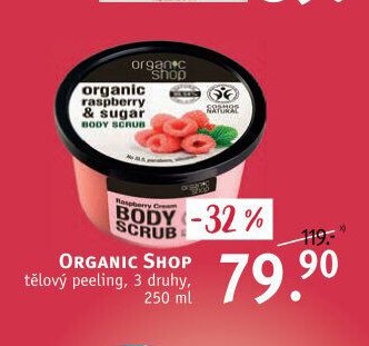 ORGANIC SHOP tělový peeling - ROSSMANN drogerie aktualniletaky.eu