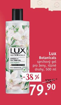 LUX BOTANICALS sprchový gel - ROSSMANN drogerie aktualniletaky.eu
