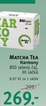 Harmony BIO zelený čaj