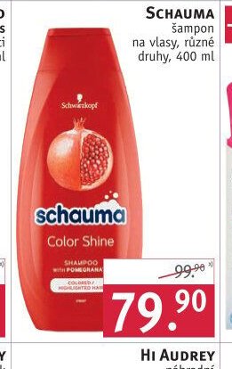 SCHAUMA šampon - ROSSMANN drogerie aktualniletaky.eu