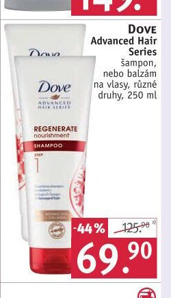 DOVE Advanced Hair Series šampon nebo balzám na vlasy - ROSSMANN drogerie aktualniletaky.eu