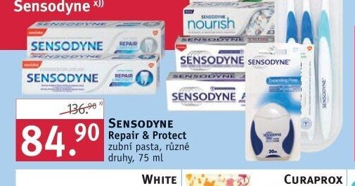 Sensodyne Repair & Protect zubní pasta, různé druhy, 75 ml - ROSSMANN drogerie aktualniletaky.eu