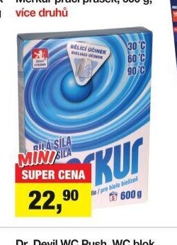 Merkur prací prášek, 600 g, více druhů