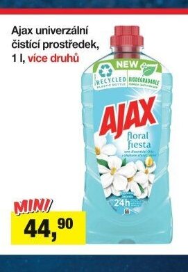 Ajax univerzální čistící prostředek, 1 l, více druhů