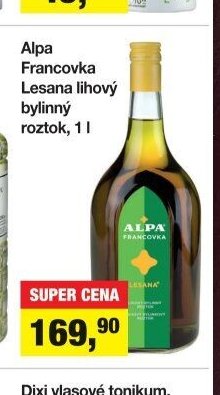 Alpa Francovka Lesana, 1 l