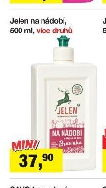 Jelen na nádobí, 500 ml, více druhů