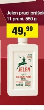 Jelen prací prášek, 11 praní, 550 g