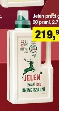 Jelen prací gel, 60 praní, 2,7 l