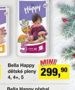 Bella Happy dětské pleny 4, 4+, 5